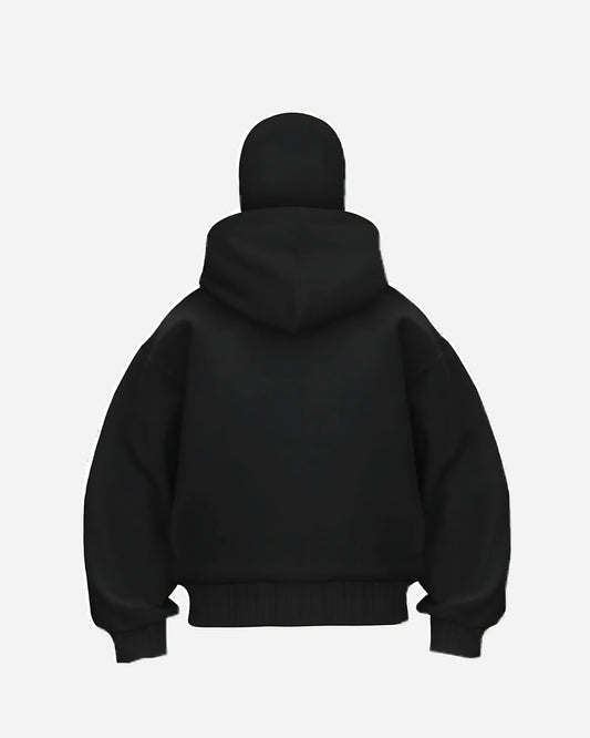PREMIUM BALACLAVA UNISEX BLACK HOODIE