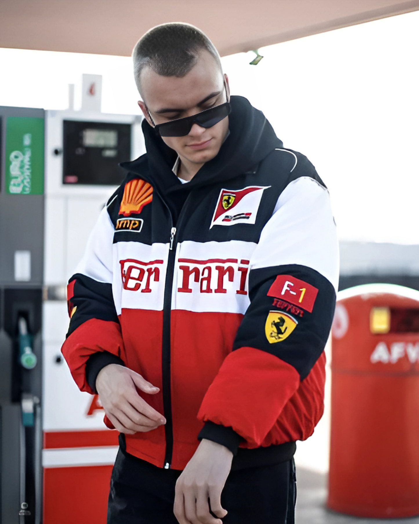 F1 TRIO FERRARI UNISEX RACING JACKET