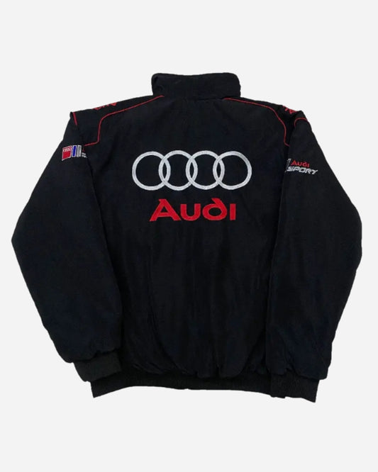 F1 AUDI PUFFER EMBROIDERY UNISEX RACING JACKET