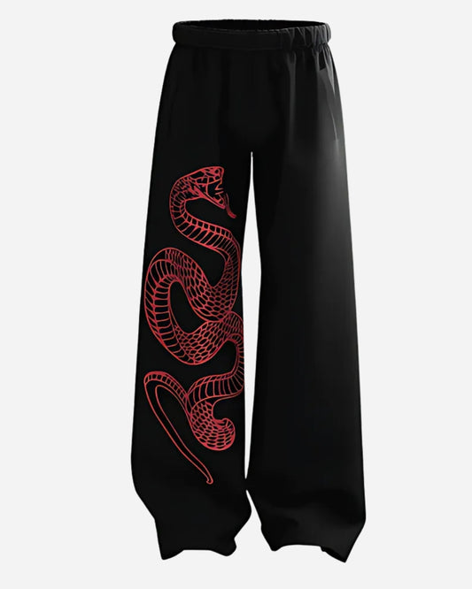 PYTHONIC UNISEX STRAIGHT FIT BAGGY PANTS