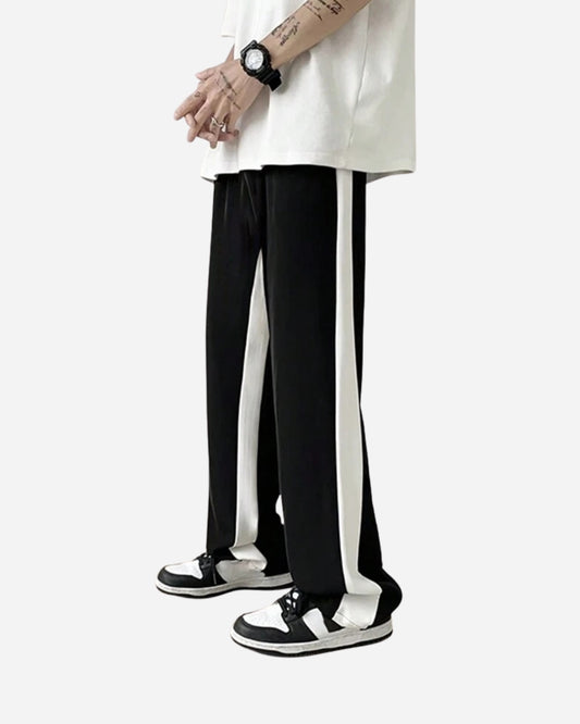 BLACK UNISEX BAGGY TRACKPANT l LIMITED AUDITION