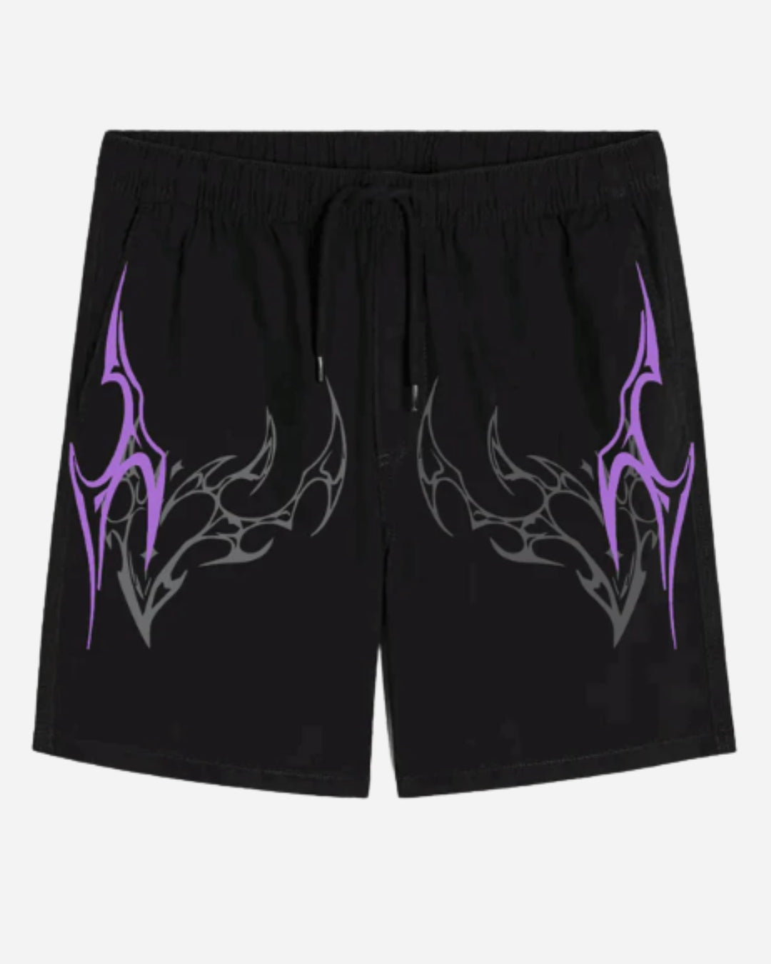 LETHAL UNISEX BLACK SHORTS