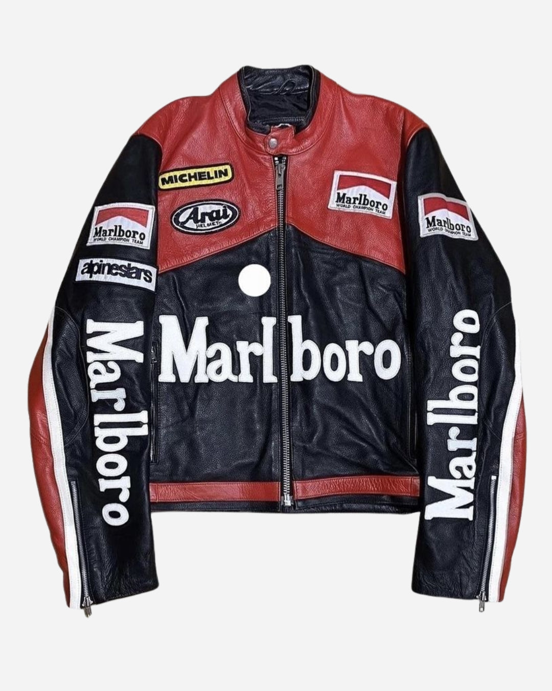 F1 MARLBORO LEATHER UNISEX RACING JACKET