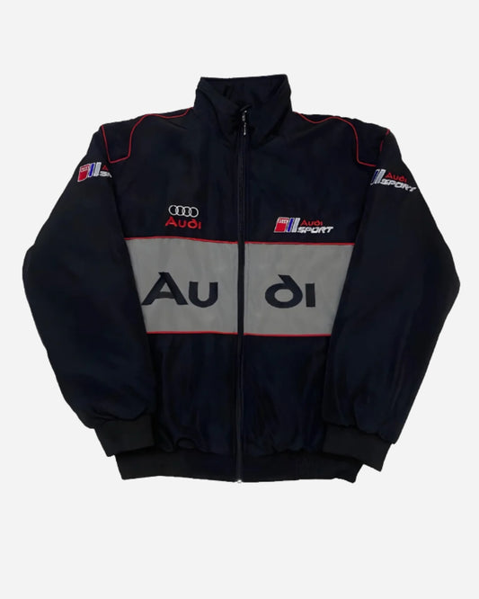 F1 AUDI PUFFER EMBROIDERY UNISEX RACING JACKET