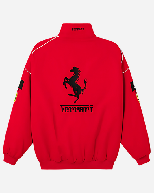 F1 RED FERRARI UNISEX RACING JACKET