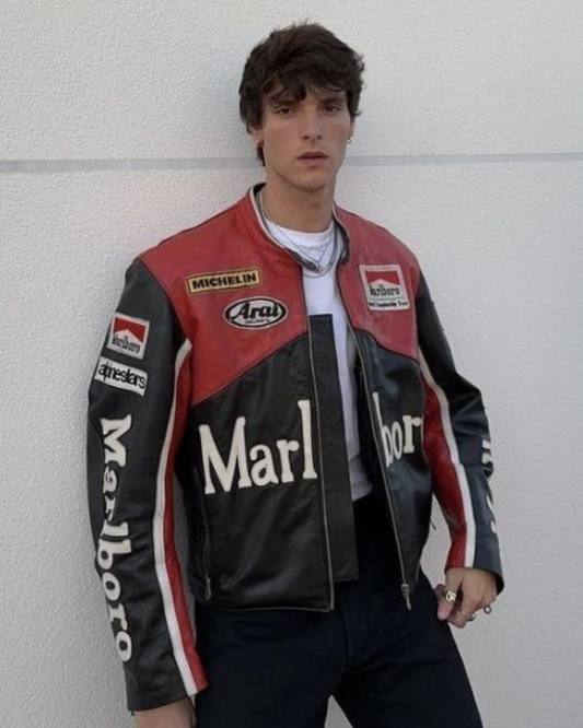 F1 MARLBORO LEATHER UNISEX RACING JACKET
