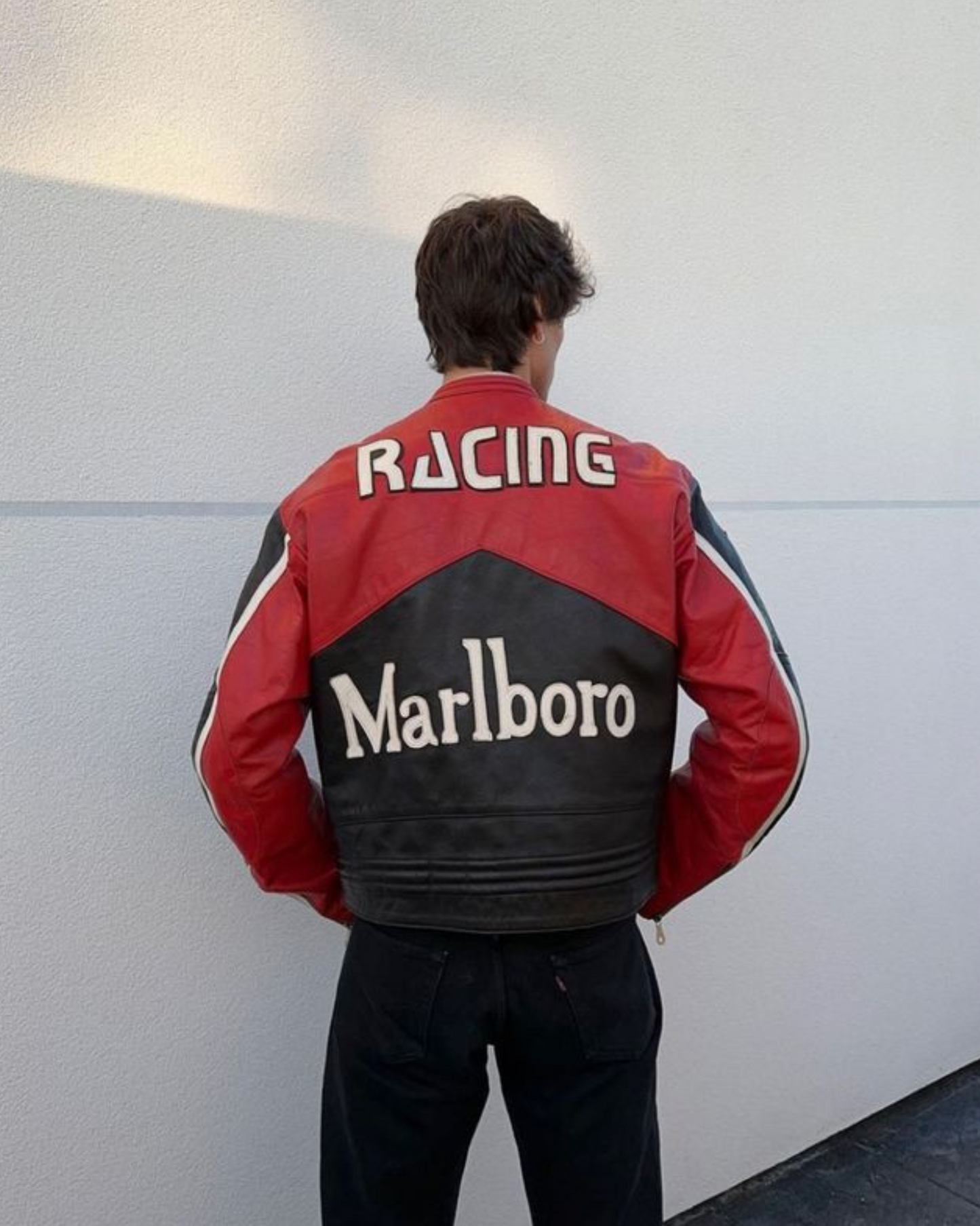 F1 MARLBORO LEATHER UNISEX RACING JACKET