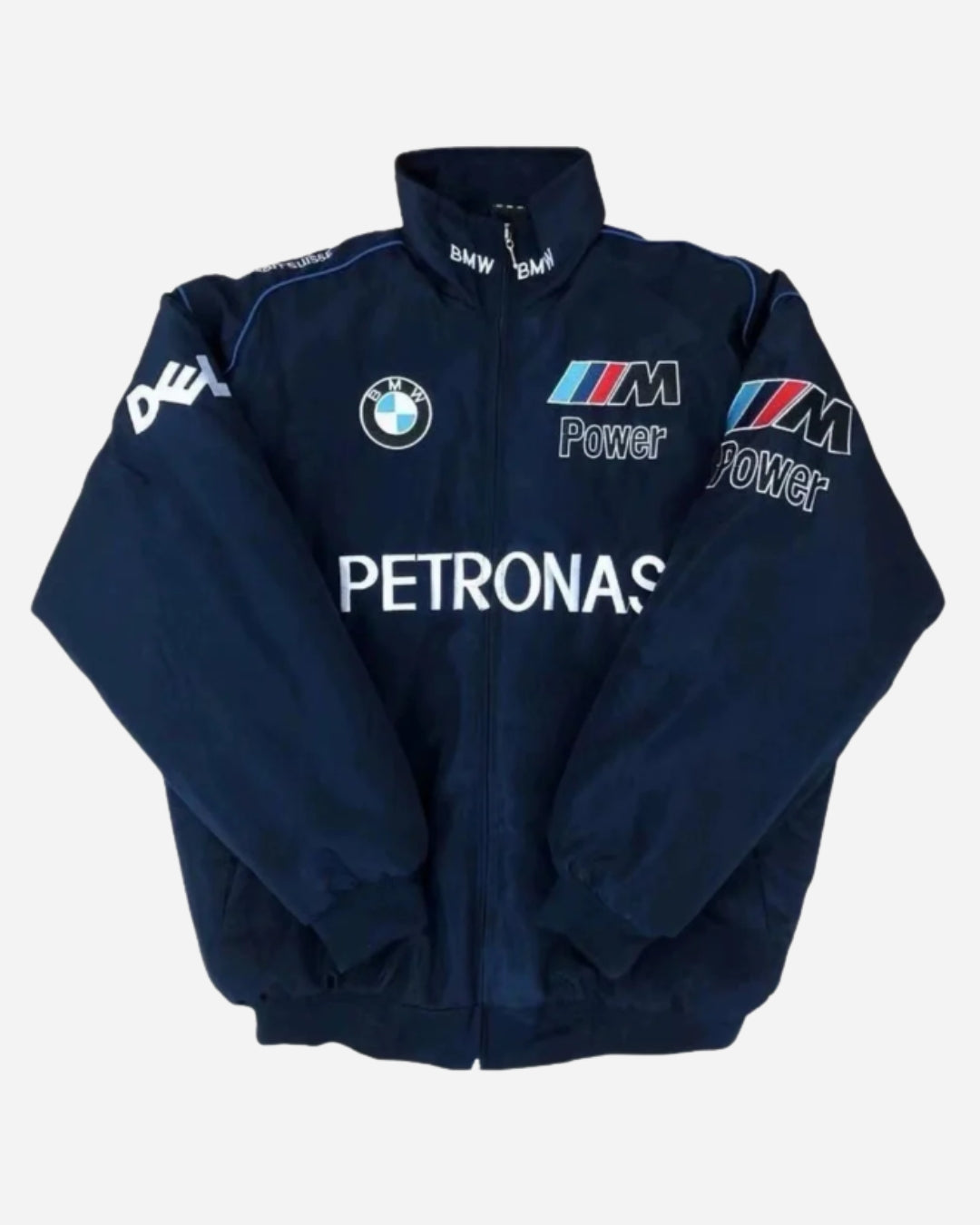F1 PETRONAS PUFFER EMBROIDERY UNISEX RACING JACKET
